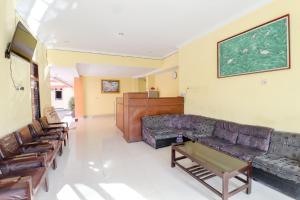 Posezení v ubytování Cempaka Hotel