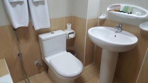 Baðherbergi á Al Muntazah Plaza Hotel