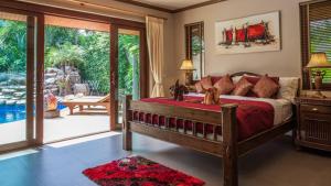 Ένα ή περισσότερα κρεβάτια σε δωμάτιο στο Saifon Villas - Luxurious Pool Villas +47 φωτογραφίες