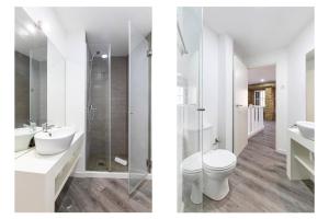 Koupelna v ubytování Design flat in Campolide