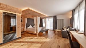 Ένα ή περισσότερα κρεβάτια σε δωμάτιο στο Hotel Sun