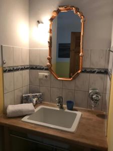 Ein Badezimmer in der Unterkunft Villa Möwenstein