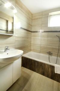 Kúpeľňa v ubytovaní Hotel Strážnice