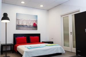 Postel nebo postele na pokoji v ubytování Dimitras Apartment