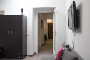 TV a/nebo společenská místnost v ubytování Dimitras Apartment