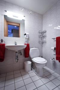 Bathroom sa Hotel Orkin