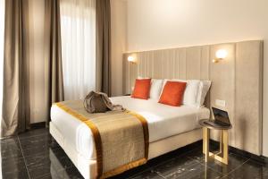 Ein Bett oder Betten in einem Zimmer der Unterkunft Villa Zaccardi