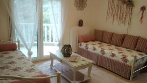 Posteľ alebo postele v izbe v ubytovaní Iris Deluxe Suites 1