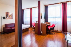 Posezení v ubytování Star G Hotel München Schwabing