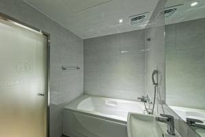 Koupelna v ubytování Notte La Mia Hotel