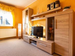 Η κουζίνα ή μικρή κουζίνα στο Ferienwohnung Familie Schmidt