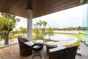 Zahrada ubytování Na Tree Tara Riverside Resort Amphawa Damnoensaduak