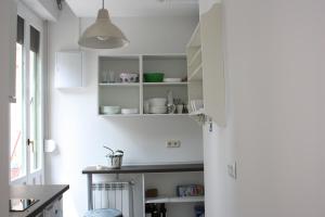 Kuchnia lub aneks kuchenny w obiekcie Aloha Hostel
