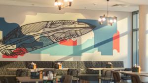 Holiday Inn - the niu, Mesh Stuttgart Messe by IHG休息區