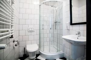 Kúpeľňa v ubytovaní Hostel Wratislavia
