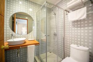 Koupelna v ubytování 202 Hotel Boutique