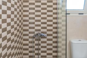 A bathroom at Chandris Apartments