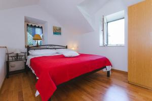Postel nebo postele na pokoji v ubytování Holiday home Katarina Omiš