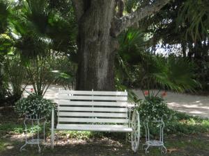 Ein Garten an der Unterkunft Pirates Pointe Resort