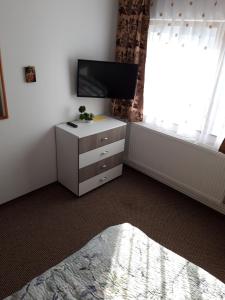 TV a/nebo společenská místnost v ubytování Vila Lavinia