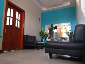 Hotel Camino Real的休息区