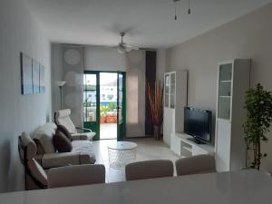 Posezení v ubytování Apartamento Arena
