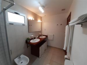 Koupelna v ubytování Apartamento Arena