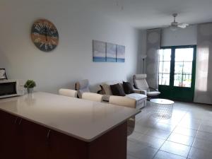 Posezení v ubytování Apartamento Arena
