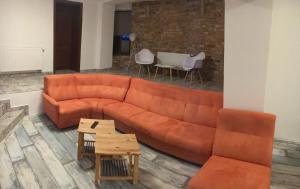 Posezení v ubytování Portus Apartment
