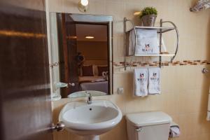Koupelna v ubytování Mayu Boutique Hotel