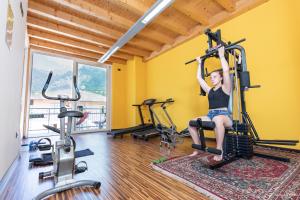 Fitness centrum a/nebo fitness zařízení v ubytování Hotel Posta