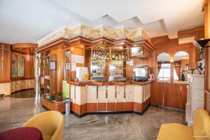 Lounge nebo bar v ubytování Hotel Posta