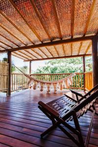 Uma varanda ou terraço em Pousada Alto da Pipa
