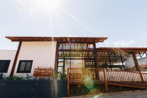 Uma varanda ou terraço em Pousada Alto da Pipa