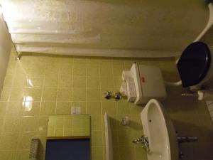 Et badeværelse på Hotel Salinenblick
