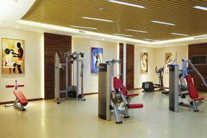 Fitness centrum a/nebo fitness zařízení v ubytování Shenzhen Dayhello international Hotel (Baoan)