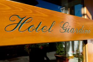 Certifikát, hodnocení, plakát nebo jiný dokument vystavený v ubytování Hotel Giardino