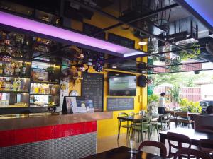 Lounge nebo bar v ubytování Maderla