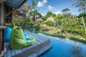 Zahrada ubytování Menzel Ubud