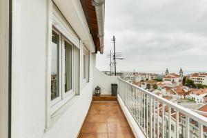 Балкон или терраса в Sightseeing Loft in Lisbon near Metro