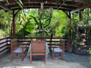 Zahrada ubytování Khaolak Grand City