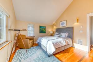 Ένα ή περισσότερα κρεβάτια σε δωμάτιο στο Stretch By the Sea +16 φωτογραφίες