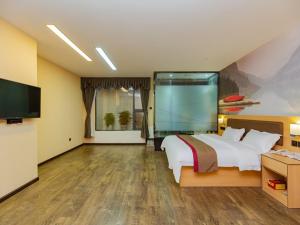 Gallery image of Thank Inn Plus Hotel Sichuan Chengdu Jianyang Dongcheng Huafu in Chengdu