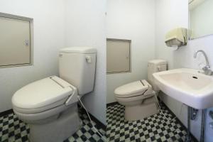 Koupelna v ubytování Hotel Tensui