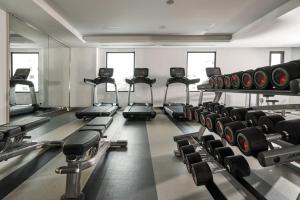 Fitness centrum a/nebo fitness zařízení v ubytování Mai House Saigon Hotel