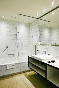 Koupelna v ubytování Hubertus Hof Landhotel