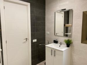 Kúpeľňa v ubytovaní Comfortable renovated flat, WiFi!