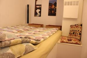 Posteľ alebo postele v izbe v ubytovaní Castle View Apartment