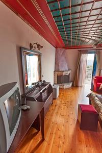 Posezení v ubytování Hotel Ladias