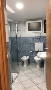 Koupelna v ubytování Al cervo tra i laghi